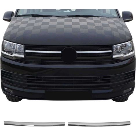 Solde Moulure De Grille De Calandre pour VW T6 Transporter tout 2015-2019 Chromé (1/5)