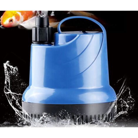 NALOOKAMIC Mini Pompe À Eau Pompe Submersible 2500 L/H 40W 230V Pompe Vide Cave Hauteur de Refoulement 2,3 M Câble pour Jardin, Aquarium,Étang,Fontaine