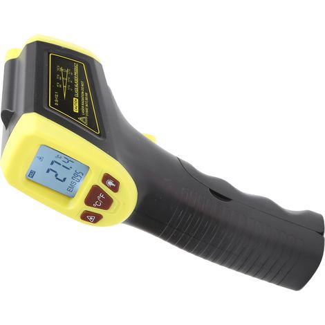 Thermomètre infrarouge GM320S avec affichage LCD pour applications industrielles (1/5)