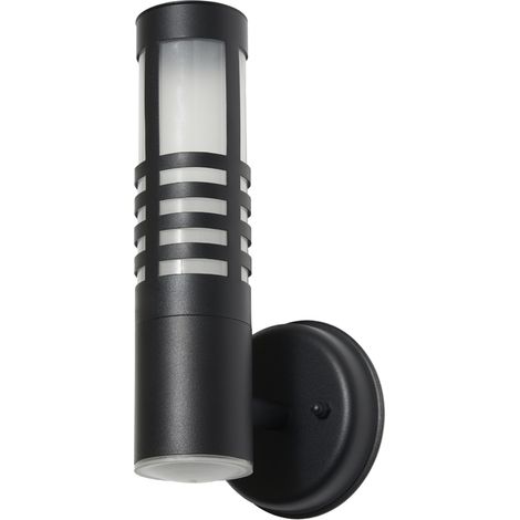 Litecraft Colt Wall Light Outdoor Slatted IP44 Rated Garden Fitting - Black (1/5)