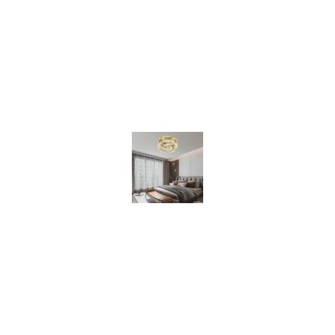 Modern Crystal Ceiling Light, Ceiling Light Fixture, Ceiling Lamp for Bedroom (1/5)
