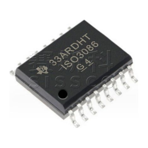ISO3086DWR and ISO3088DWR electronic components, chips, 5-piece electronic component assembly