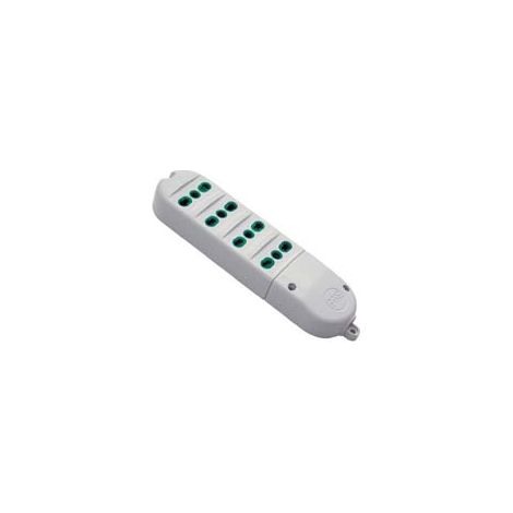 MULTIPRESA 4 POSTI BIPASSO SENZA CAVO  bianca 41022    FANTON