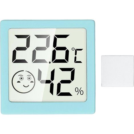 Hygrometer-Thermometer mit 4,5-Zoll-LCD-Anzeige, hochpräzises Temperatur- und Feuchtigkeitsmessgerät für Babyzimmer