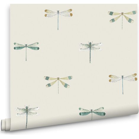 Sophie Allport Vliestapete Kinderzimmer - Dragonfly - 10mx52cm (1/4)
