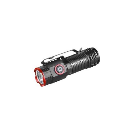 Lampe torche compacte Observer Tools LED Rechargeable, Noir/Rouge, 60, 300, 500, 1000 ( Prix pour 1 ) (1/5)