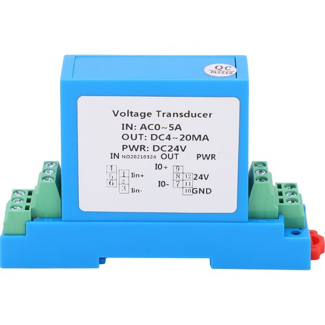 Transmetteur de courant alternatif DC4-20mA, transformateur de contrôle de Distribution de puissance de sortie AC0-5A