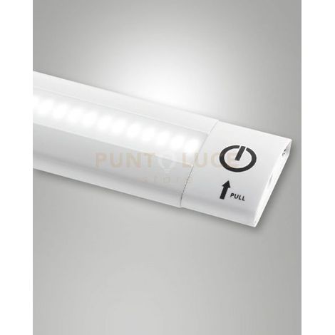 Fabas Luce Galway lampada LED bianca con dimmer tattile