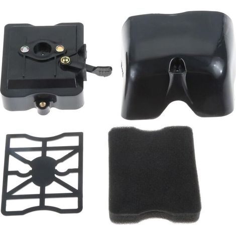 Luftfilter-Set – BC430 Freischneider – 43 cm³, 49 cm³, 52 cm³ Motor – Filtert Verunreinigungen und Schmutz – Für die Wartung des Freischneiders – Schwarz (1/5)