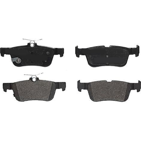 KIT PASTIGLIE FRENO POSTERIORI compatibile con FORD FOCUS IV, IV TURNIER (HN, HP) / PASTIGLIE FRENANTI AUTO OEM P24217, / SOSTITUZIONE DIRETTA / BASSA POLVERE / SILENZIOSO (1/4)