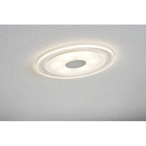 Paulmann 92917 Lampada LED da incasso Kit da 3 LED (monocolore) LED 18 W Alluminio (spazzolato) (1/2)