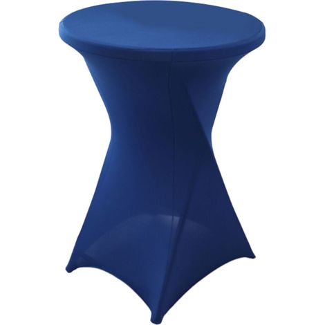 Couverture de Table extensible en Spandex,-Bleu marine (1/5)