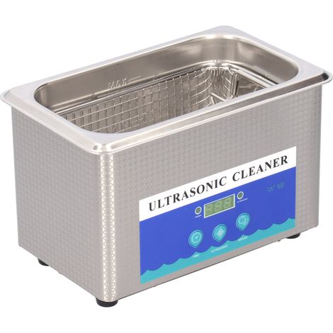 Machine à laver à ultrasons programmable pour le nettoyage de bijoux et bagues DK-009A 0,9 L 35 W AC 220 V Prise UE (1/5)