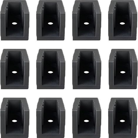 12 pièces Râteliers D'outils Pour Murs De Garage Support Murale Pour Outils Pneumatiques Ensemble de porte-outils idéal pour la réparation automobile (1/5)