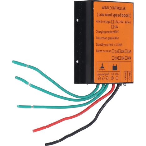 48V 600W Windgenerator-Boost-Ladegerät MPPT-Niederspannungsregler 16A (1/5)