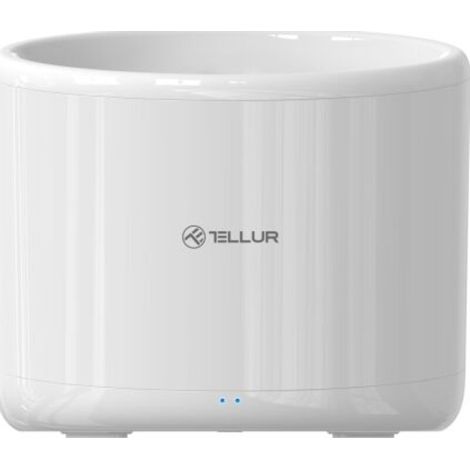 Dispensador de agua inteligente para mascotas Tellur con WiFi, 2 litros, blanco (1/3)