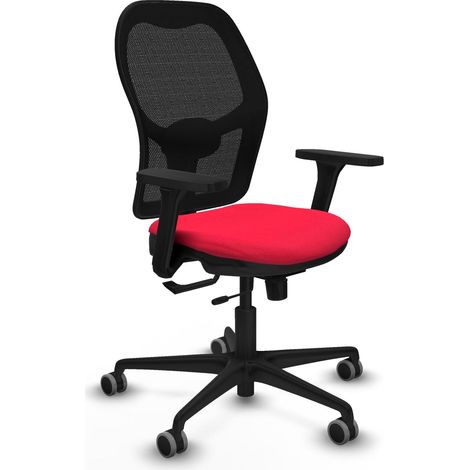 Sedia ufficio piqueras y crespo Jorquera nero 120 kg uso 24 ore (1/2)