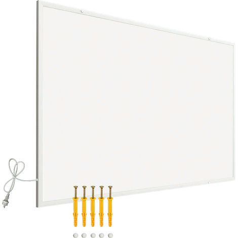 Wiltec Calefactor infrarrojo 520W panel calefacción IR calentador eléctrico radiador de bajo consumo (1/5)
