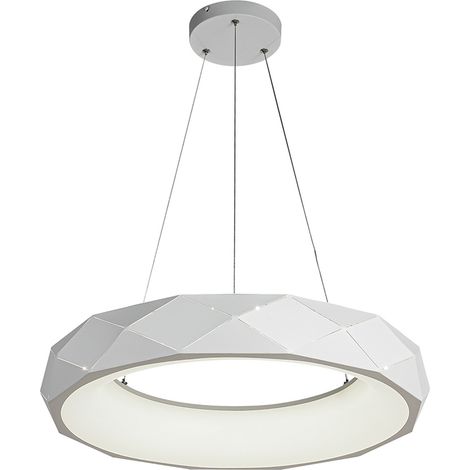 Reus LED-Pendelleuchte, weiß, Modell Prestige LP-8069/1P LED WH (1/5)