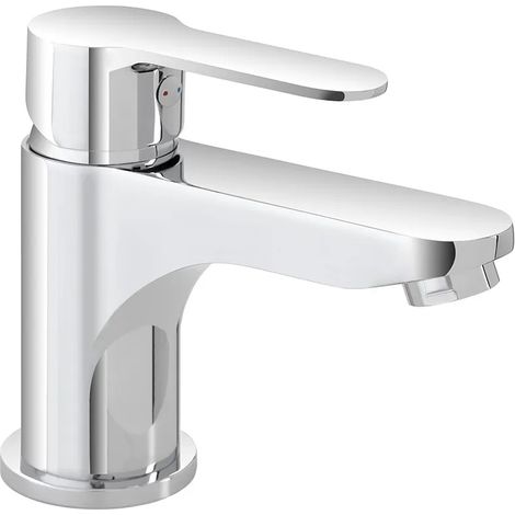 Miscelatore lavabo cromato completo di piletta click clack Zoe (1/4)