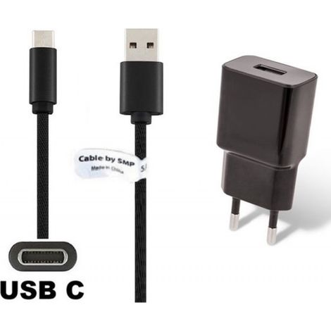 2A-Ladegerät + Standard-USB-C-Kabel (2 m). Netzteil kompatibel mit Samsung Galaxy M06, M42, M20, M31s, M32, M33, Xcover 5, Xcover 6 Pro, Xcover 7/7 Pro, Xcover Pro und Xcover FieldPro. (1/3)