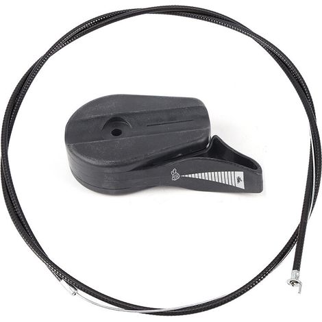 Câble d'accélérateur pour tondeuse à gazon GXV160 avec joystick, compatible avec les accessoires de tondeuse à gazon et les outils de jardin, noir (1/4)