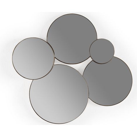 Miroir design doré élégant et moderne - Doré chic avec touche d'élégance (1/2)