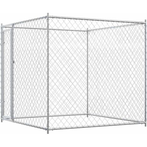 Maison Exclusive - Outdoor-Hundezwinger 193x193x185 cm