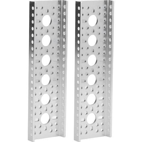 2 Stück U-Profil Aluminium 48x12mm Hochleistungs-3-Seiten-Träger-Zubehörteil für Roboter 3121-0006-0168 (1/5)