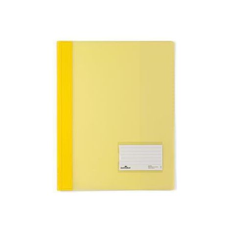 DURABLE Schnellhefter DURALUX 268004 DIN A4 Hartfolie gelb (1/4)