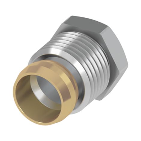 TECE TECE-Raccord à compression 1/2 MM CU 15 mm x R 1/2", 717501