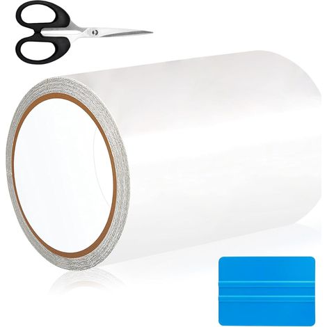 Kit Reparation Piscine, 10 x 150cm Rustine Piscine sous l'eau, PVC Réparation Liner Piscine Imperméable, Patch Piscine Ruban Adhésif Tubulaire pour Piscine, Spa Gonflable, Matelas Gonflable (1/5)