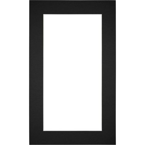 yd. - Cadre photo  - Noir - Carton 630 g/m2 - (1/4)