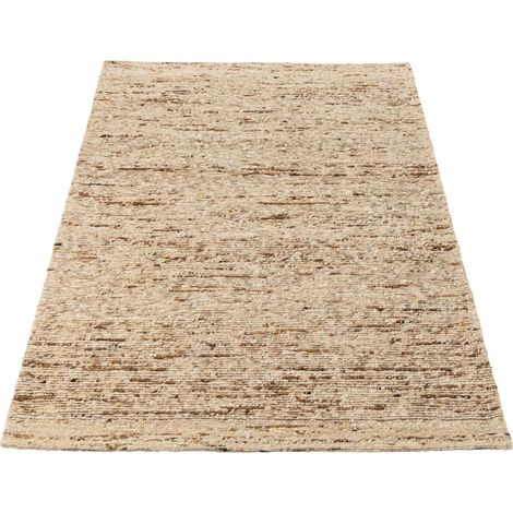 Tapis Tissé en Laine "Wild" 160x230cm Écru (1/4)