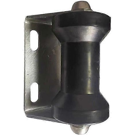 Jeu de rouleaux de quille fixes en acier galvanisé pour remorque à bateau, avec supports, pièce de rechange, diamètre extérieur 4 pouces WHBYV (1/4)