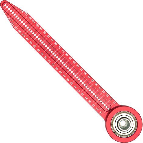 Compas de menuisier pour le tracé de cercles grand compas réglable (pour le dessin géométrique et le traçage sur métal) adapté aux menuisiers, architectes et étudiants doté de fonctions de marquage (1/5)