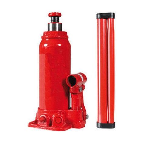 CRICK MARTINETTO IDRAULICO SOLLEVATORE A BOTTIGLIA AUTO RUOTE KG. 8000 (17326)