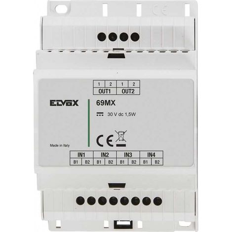 Elvox 692C Séparateur pour deux installations 2Fils Plus