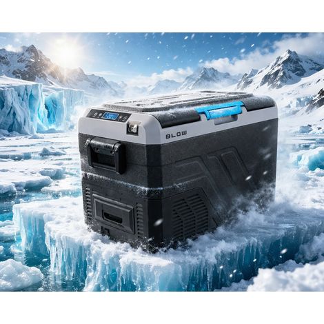 Frigorífico de viaje para coche con compresor BLOW de 35 litros -20°C (1/5)