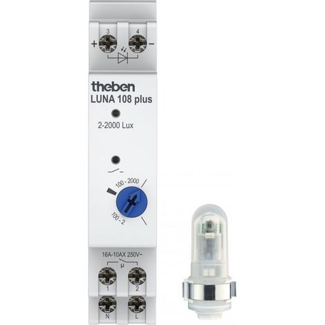 theben LUNA 108 plus AL interruptor crepuscular exterior