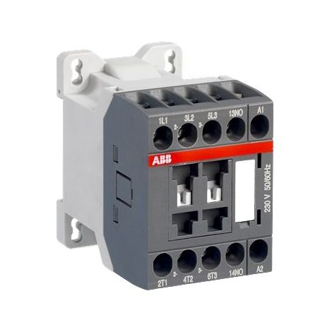 Contacteur ABB série A Line, 3 pôles , 3NO, 24 A, 24 V, 3 kW ( Prix pour 1 )