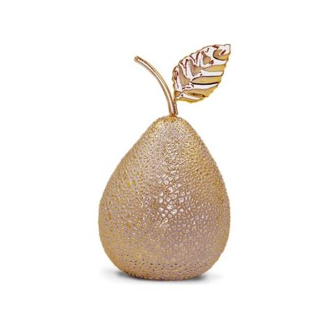 Decorazione Arredo Casa Oggettistica Pera Oro Grande 20 cm (1/2)