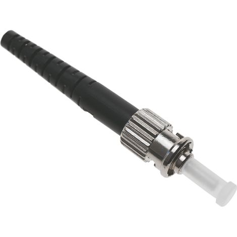 BeMatik - Connecteur fibre optique ST/PC en mode mono de 3,0 mm (1/4)