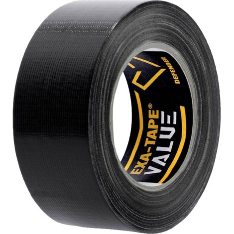DEFENDER by Adam Hall EXA-TAPE-VALUE B 50 DTEXAVB50 Nastro adesivo Nero (lucido) (L x L) 50 m x 50 mm 1 pz.