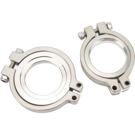 Bride de décharge 44 mm en acier inoxydable, kit de réparation à bride d’admission V-Band, compatible avec TiAL MV-R et MV-S (1/5)