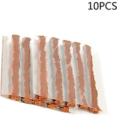 Lot de 10 bandes de réparation pour pneus tubeless, colle à mélanger pour voiture et moto (1/5)