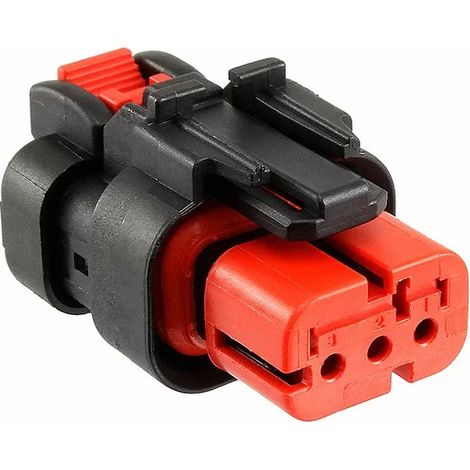 Tyco 776523-1 Connettore automobilistico PLUG ASSY a 3 posizioni - 20-18 AWG - Rosso