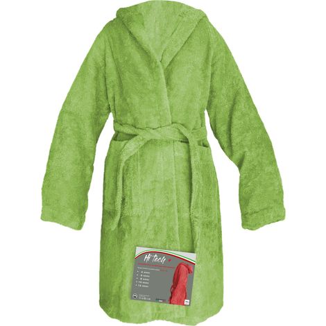 ACCAPPATOIO HI TECH © BIMBO bambino RAGAZZO IN SPUGNA di puro cotone MADE IN ITALY VERDE NEW 4 ANNI (1/5)