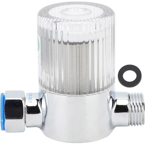 Système de préfiltration à sédiments réutilisable pour toute la maison, filtre à sédiments de 40 microns à centrifugation. (1/4)
