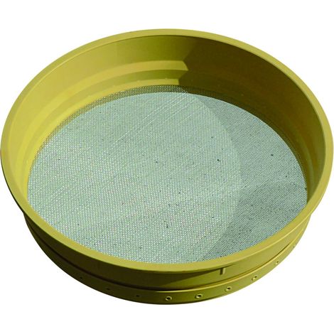 TALIAPLAST criba plastico n. 8 2,8mm 50cm , Criba de plástico 370503. - Tamaño: Nº8Espacio intermalla 2,8mmAcero galvanizadoAltura del aro 10cmApilable. (1/4)